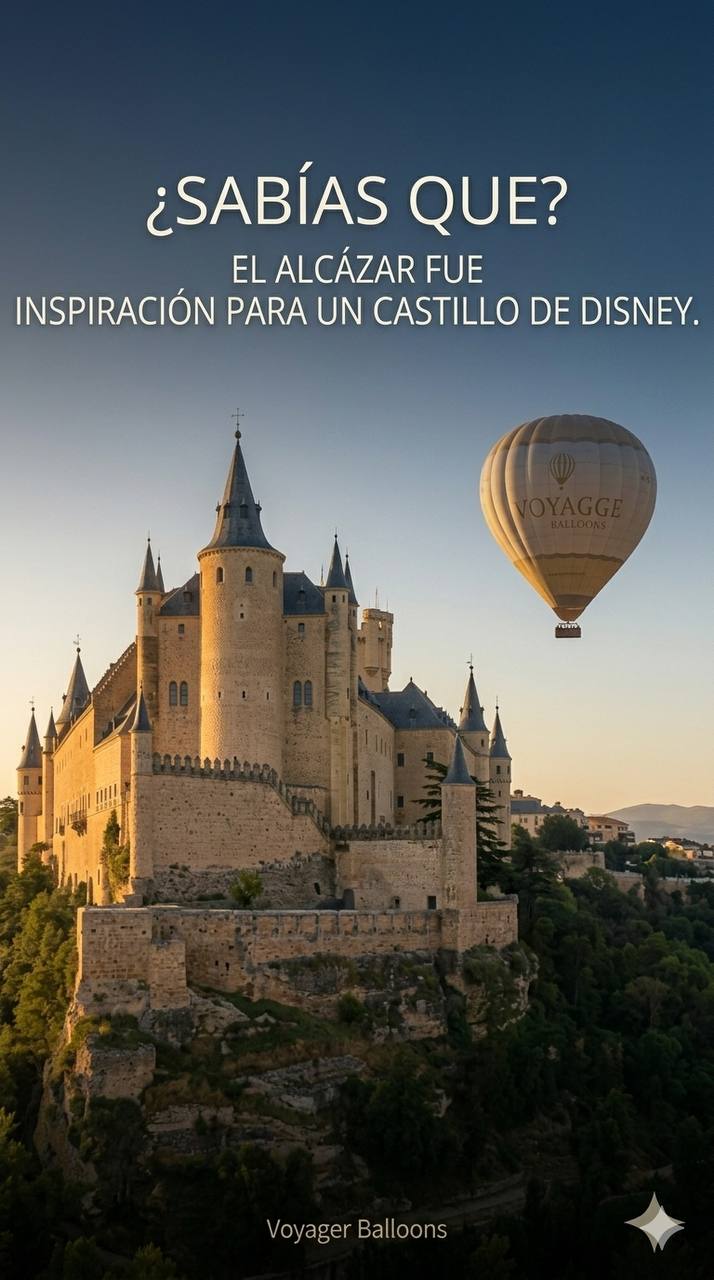 El Alcázar de Segovia y la inspiración de Disney